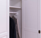 Landhaus Schrank Weiß 125x200x51 cm Kiefernholz massiv