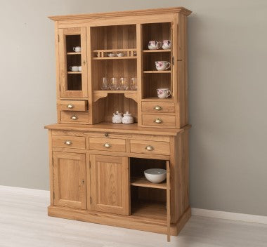Landhaus Büffet 138x197x50 cm Eichenholz massiv