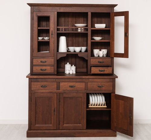 Büffet Braun 138x197x50 cm Kiefernholz massiv
