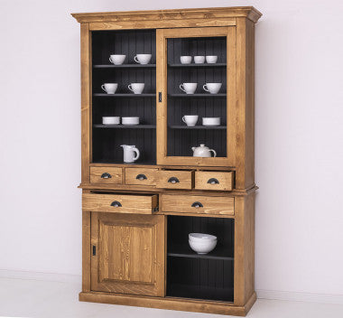 Büffet 142x225x48 cm Kiefernholz massiv