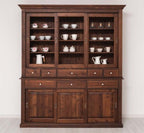 Büffet Kolonialstil Braun 199x225x48 cm Kiefernholz massiv