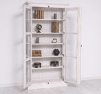 Schrank Regal Vitrine 109x210x40 cm Kiefernholz massiv