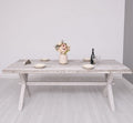 Esstisch 210x78x90 cm Kiefernholz massiv