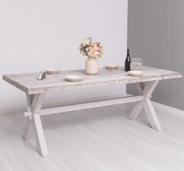 Esstisch 210x78x90 cm Kiefernholz massiv
