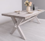 Esstisch 210x78x90 cm Kiefernholz massiv