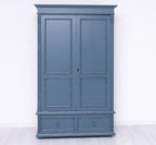 Schrank Kleiderschrank 128x206x62 cm Kiefernholz massiv