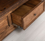 Schrank Kleiderschrank 128x206x62 cm Kiefernholz massiv