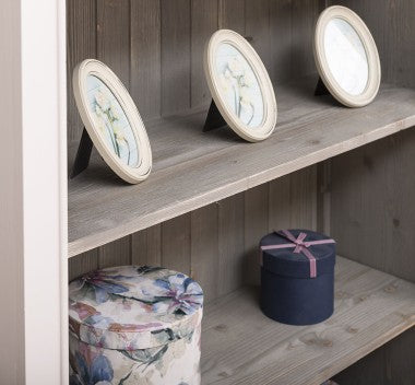 Landhausmöbel Regal Bücherregal Weiß 110x210x39 cm Kiefernholz massiv