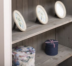 Landhausmöbel Regal Bücherregal Weiß 110x210x39 cm Kiefernholz massiv
