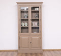 Landhausmöbel Regal Sand Beige 110x210x39 cm Kiefernholz massiv