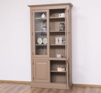 Landhausmöbel Regal Sand Beige 110x210x39 cm Kiefernholz massiv