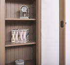 Landhausmöbel Regal Sand Beige 110x210x39 cm Kiefernholz massiv