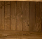Landhaus Schrank Weiß Natur 110x210x39 cm Kiefernholz massiv