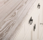 Sideboard Creme Landhausmöbel Kiefernholz Massiv 173x93x47 cm