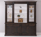 Landhaus Büffet Braun 223x240x51 cm Kiefernholz massiv