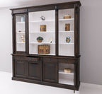 Landhaus Büffet Braun 223x240x51 cm Kiefernholz massiv