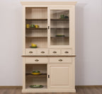 Büffet Beige 142x225x48 cm Kiefernholz massiv