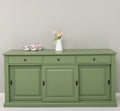 Sideboard Grün Landhausmöbel Kiefernholz Massiv 192x91x48 cm