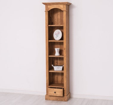Bücherregal Kiefernholz Massiv 51x190x33 cm