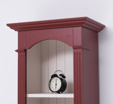 Bücherregal Kiefernholz Massiv 51x190x33 cm