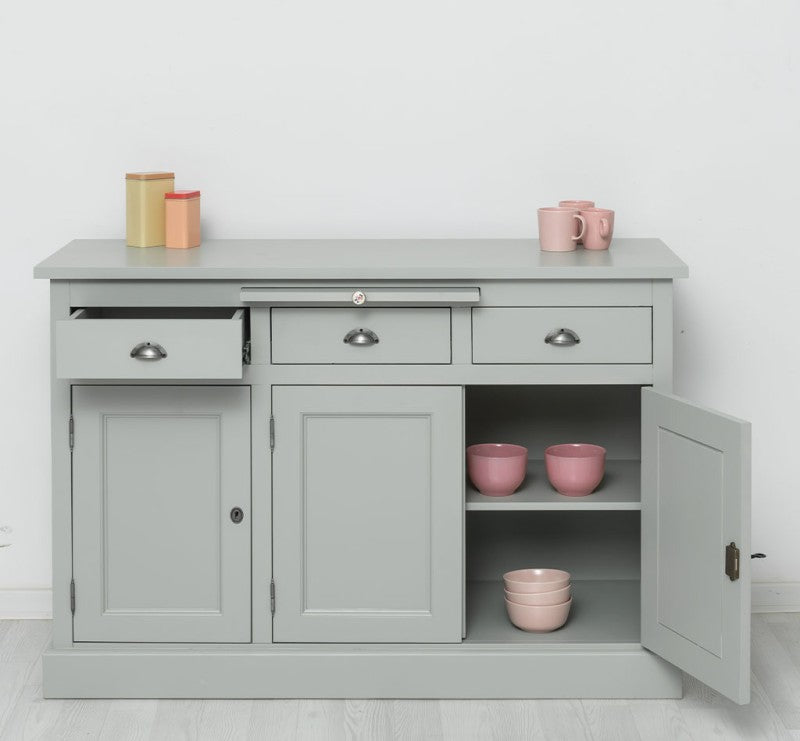 Kommode Landhausmöbel Kiefernholz Massiv 134x90x50 cm