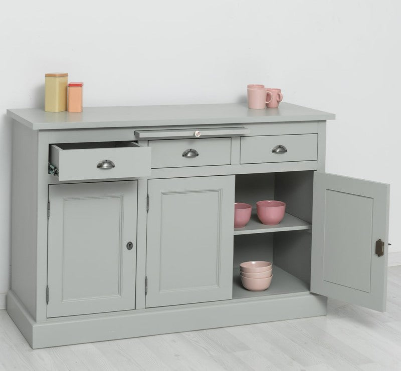 Kommode Landhausmöbel Kiefernholz Massiv 134x90x50 cm