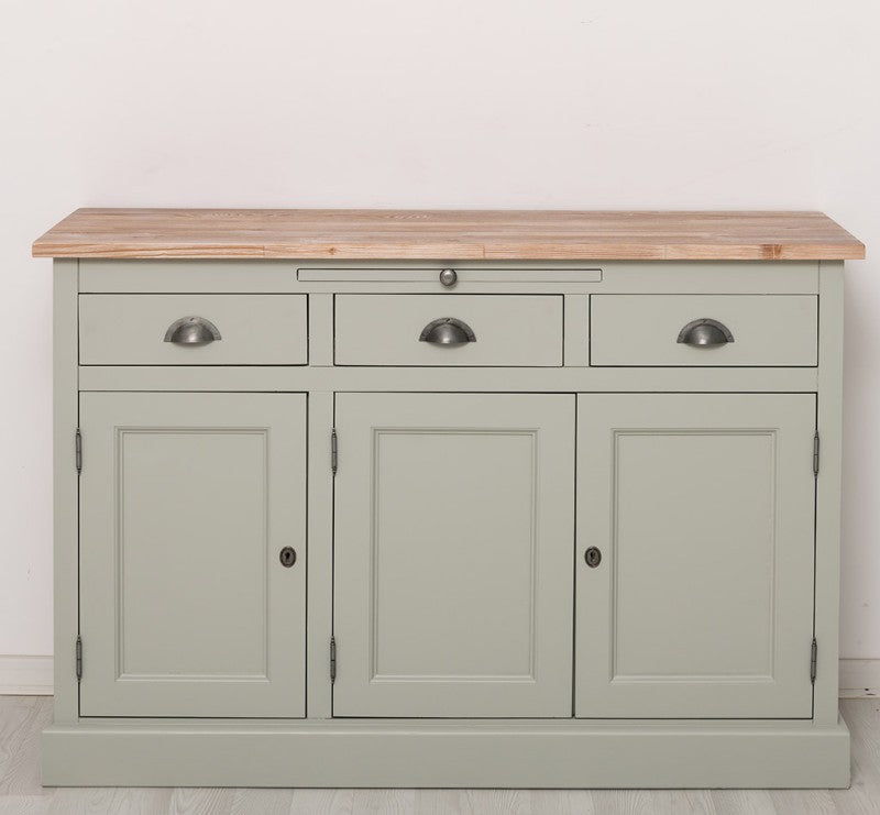 Sideboard Landhausmöbel Kiefernholz Massiv 134x90x50 cm