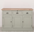 Sideboard Landhausmöbel Kiefernholz Massiv 134x90x50 cm