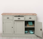 Sideboard Landhausmöbel Kiefernholz Massiv 134x90x50 cm