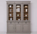 Landhaus Büffet Anthrazit Grau 183x240x51 cm Kiefernholz massiv
