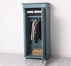 Schrank Kleiderschrank 85x180x58 cm Kiefernholz massiv