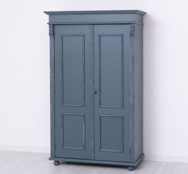 Schrank Kleiderschrank 110x180x58 cm Kiefernholz massiv