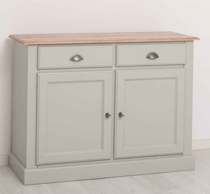 Sideboard Landhausmöbel Kiefernholz Massiv 120x90x45 cm