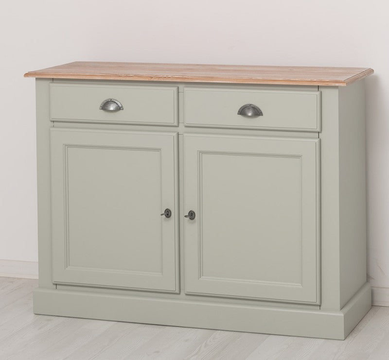 Sideboard Landhausmöbel Kiefernholz Massiv 120x90x45 cm