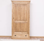 Schrank Kleiderschrank 103x200x59 cm Kiefernholz massiv