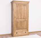 Schrank Kleiderschrank 103x200x59 cm Kiefernholz massiv