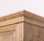 Schrank Kleiderschrank 103x200x59 cm Kiefernholz massiv