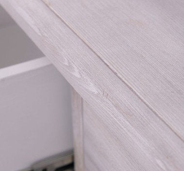 Sideboard mit 9 Schubladen 122x97x41 cm Kiefernholz massiv