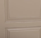 Landhaus Schrank Sand Beige 174x197x59 cm Kiefernholz massiv