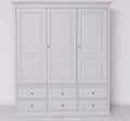 Schrank Kleiderschrank 174x197x59 cm Kiefernholz massiv