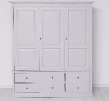 Schrank Kleiderschrank 174x197x59 cm Kiefernholz massiv