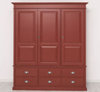 Schrank Kleiderschrank 174x197x59 cm Kiefernholz massiv