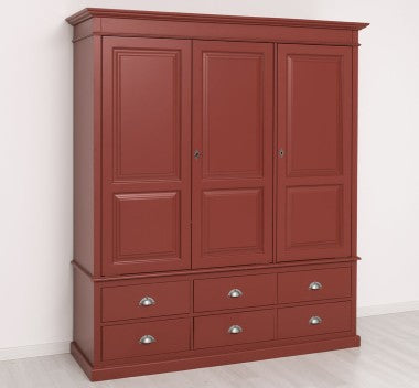 Schrank Kleiderschrank 174x197x59 cm Kiefernholz massiv