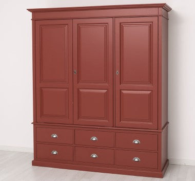 Schrank Kleiderschrank 174x197x59 cm Kiefernholz massiv