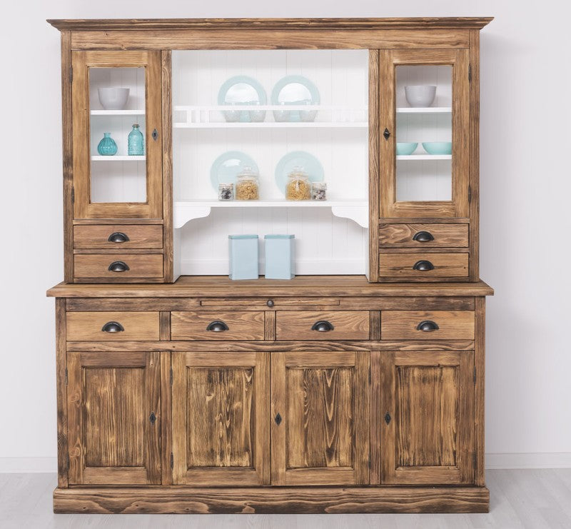 Büffet 180x197x50 cm Kiefernholz massiv