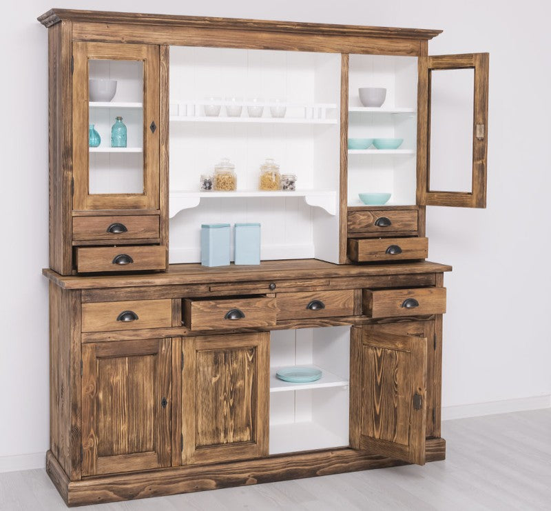 Büffet 180x197x50 cm Kiefernholz massiv