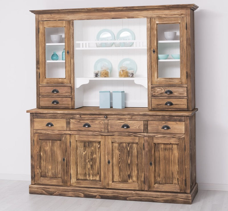 Büffet 180x197x50 cm Kiefernholz massiv