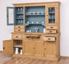 Büffet Natur 180x197x50 cm Kiefernholz massiv