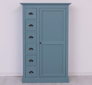 Schrank Kleiderschrank 101x160x49 cm Kiefernholz massiv