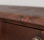 Schuhschrank Landhausmöbel Braun 103x140x35 cm Kieferholz